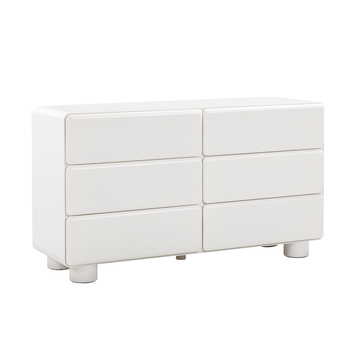 TOV Tammy White 6-Drawer Dresser