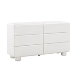 TOV Tammy White 6-Drawer Dresser