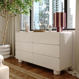 TOV Tammy White 6-Drawer Dresser