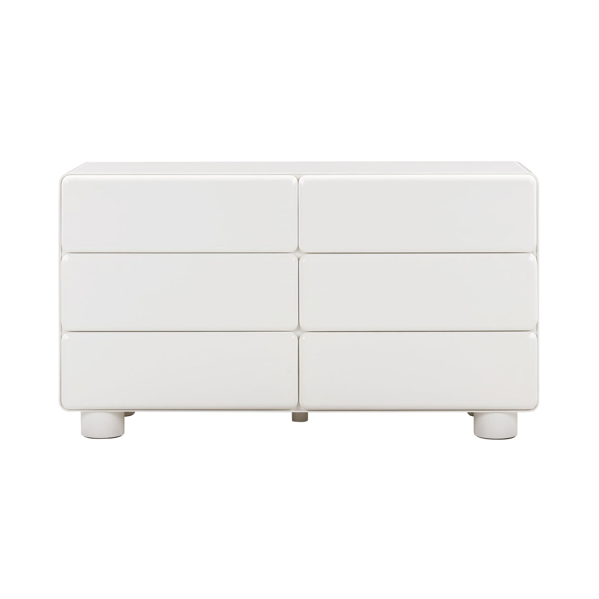 TOV Tammy White 6-Drawer Dresser