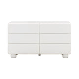 TOV Tammy White 6-Drawer Dresser