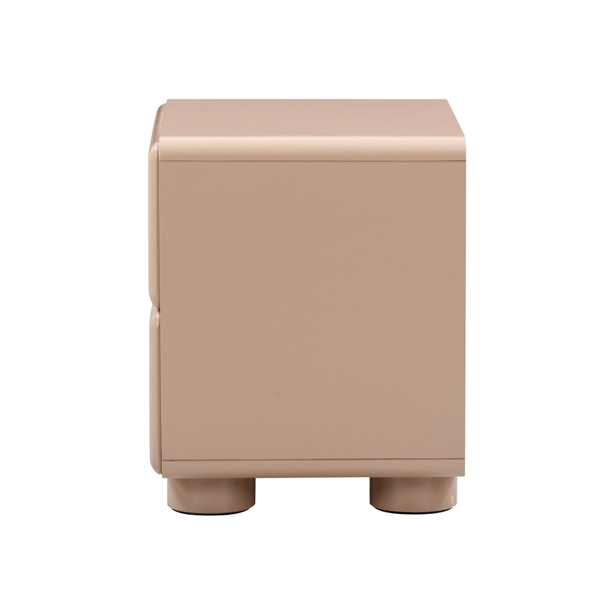 TOV Tammy Taupe Nightstand