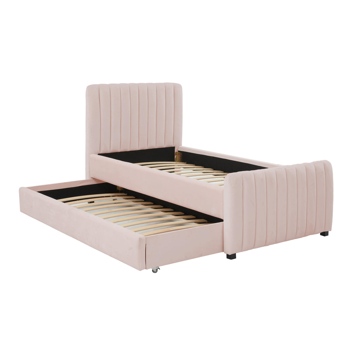 TOV Angela Blush Trundle in Twin