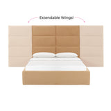 TOV Eliana Honey Velvet Queen Wings (Set of 2)