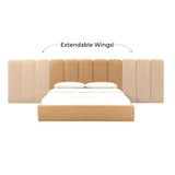 TOV Palani Honey Velvet Wings - Queen or King (Set of 2)