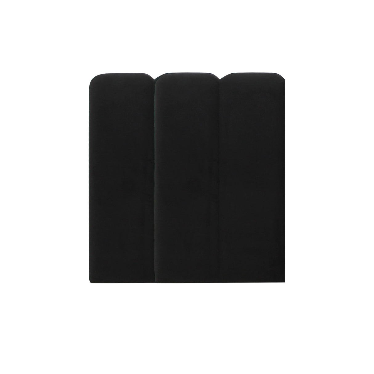 TOV Palani Black Velvet Wings - Queen or King (Set of 2)