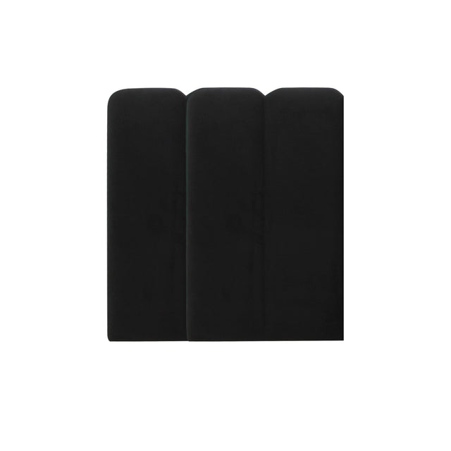 TOV Palani Black Velvet Wings - Queen or King (Set of 2)