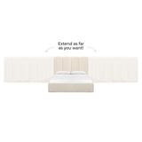 TOV Palani Cream Boucle Wings - Queen or King (Set of 2)