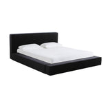 TOV Olafur Black Linen King Bed