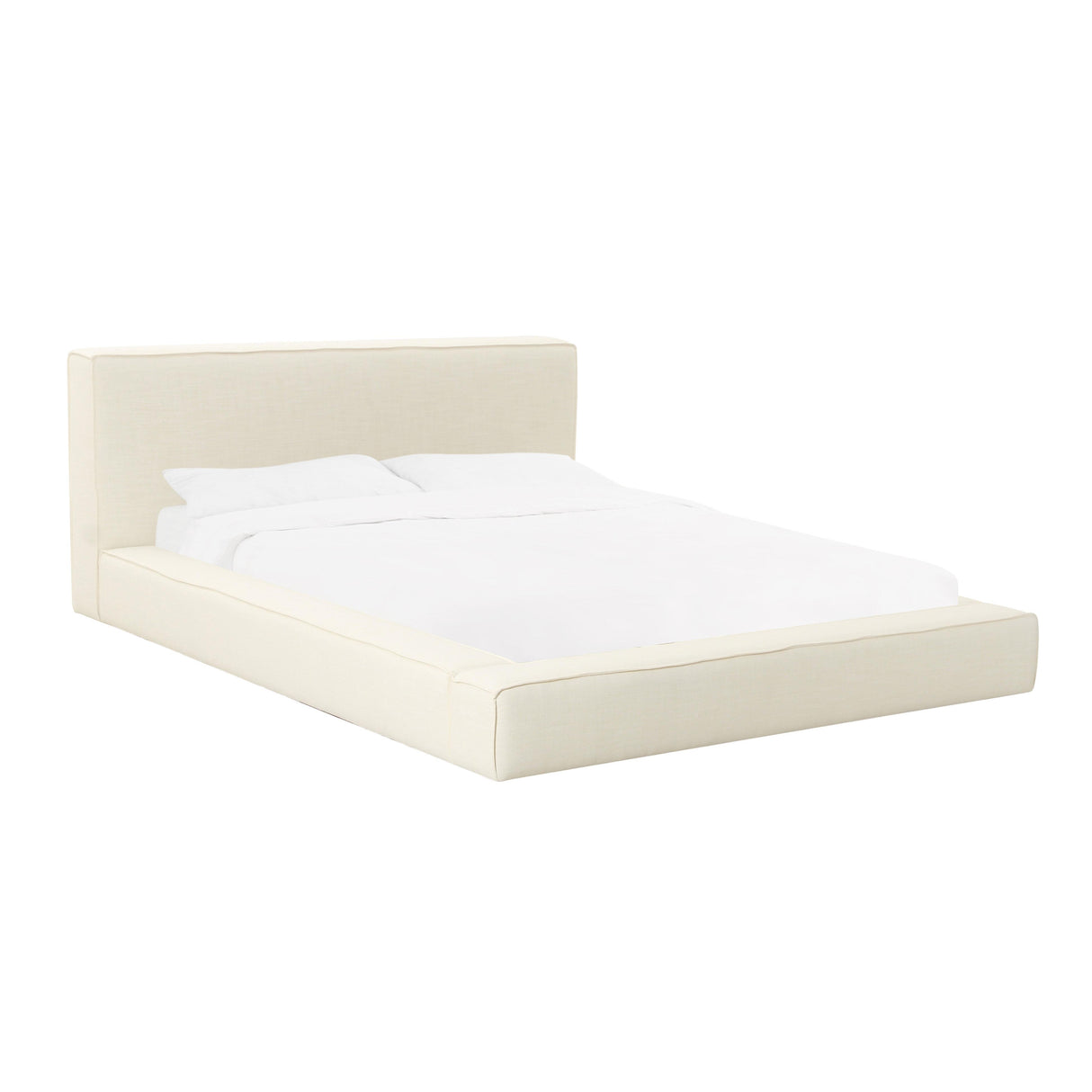 TOV Olafur Cream Linen King Bed