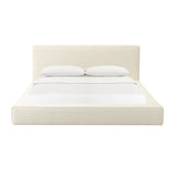 TOV Olafur Cream Linen King Bed