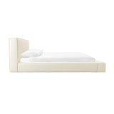 TOV Olafur Cream Linen King Bed