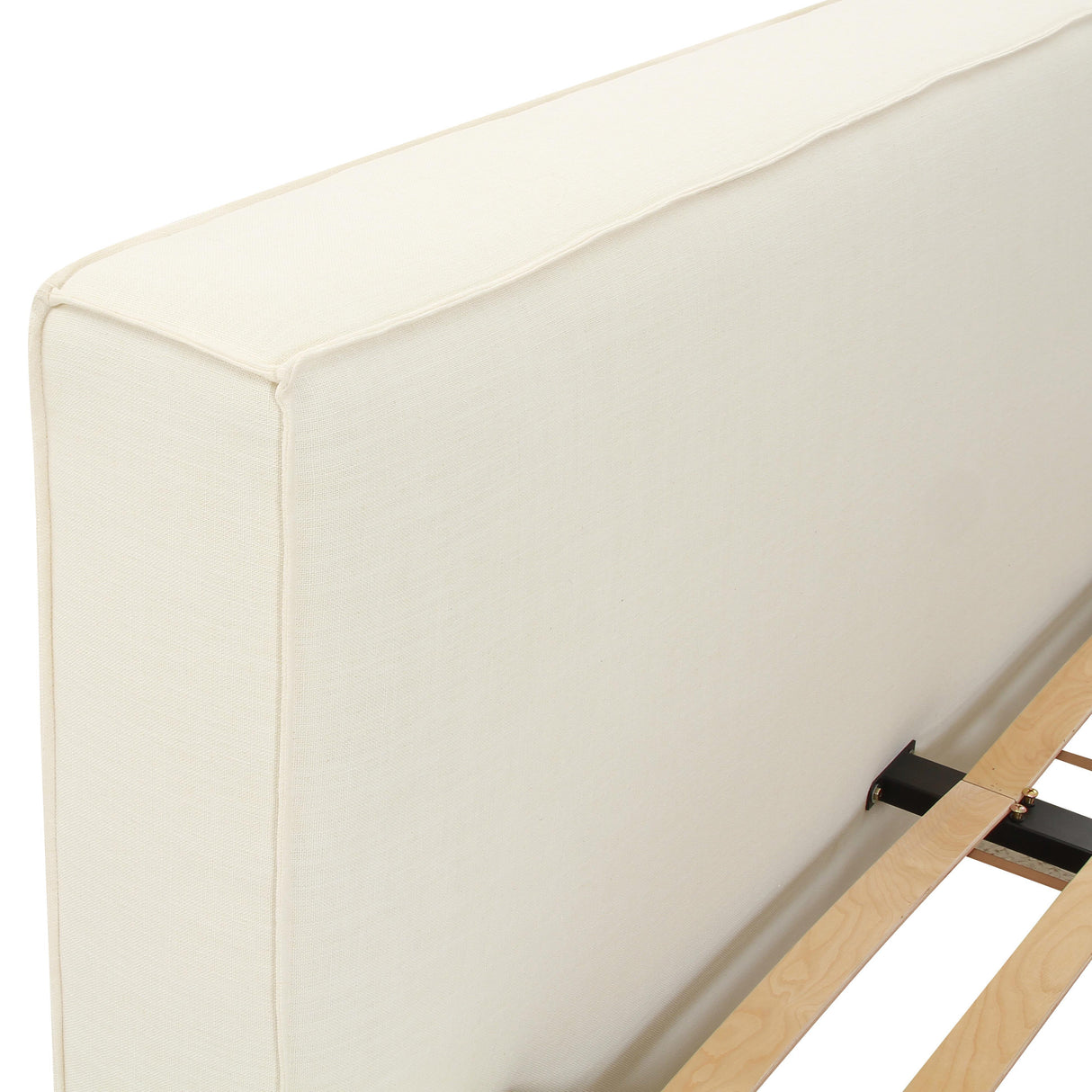 TOV Olafur Cream Linen King Bed