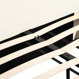 TOV Athara Cream Velvet Queen Bed