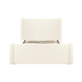 TOV Athara Cream Velvet Queen Bed