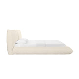 TOV Romp Cream 100% Recycled Linen Queen Bed