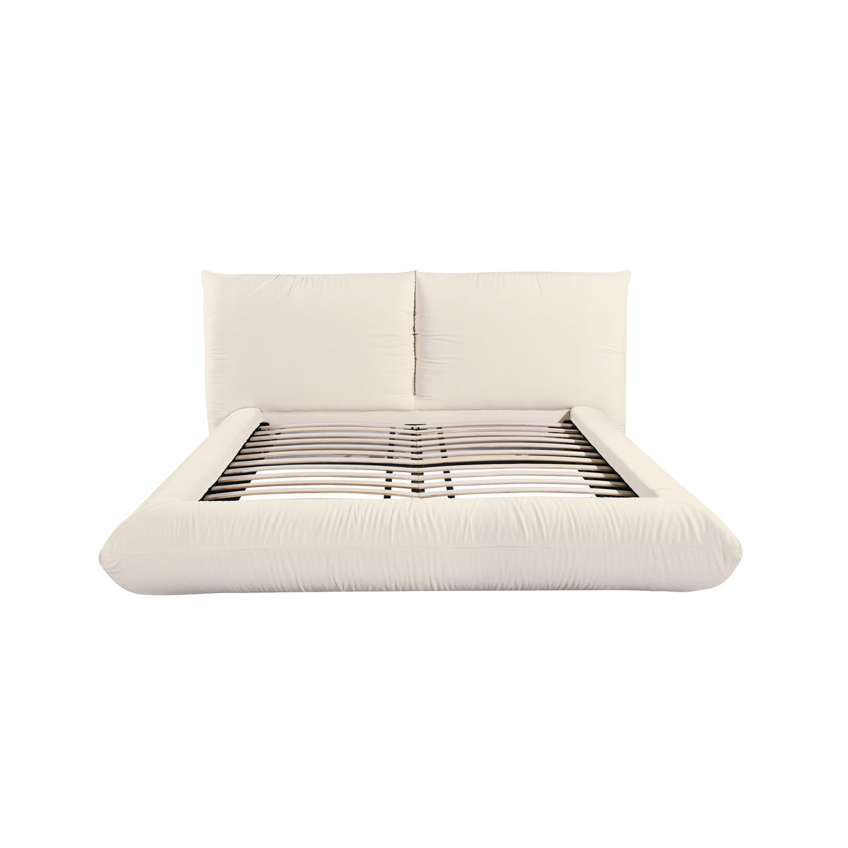 TOV Romp Cream 100% Recycled Linen Queen Bed