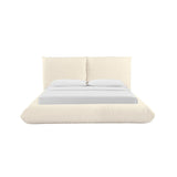 TOV Romp Cream 100% Recycled Linen Queen Bed