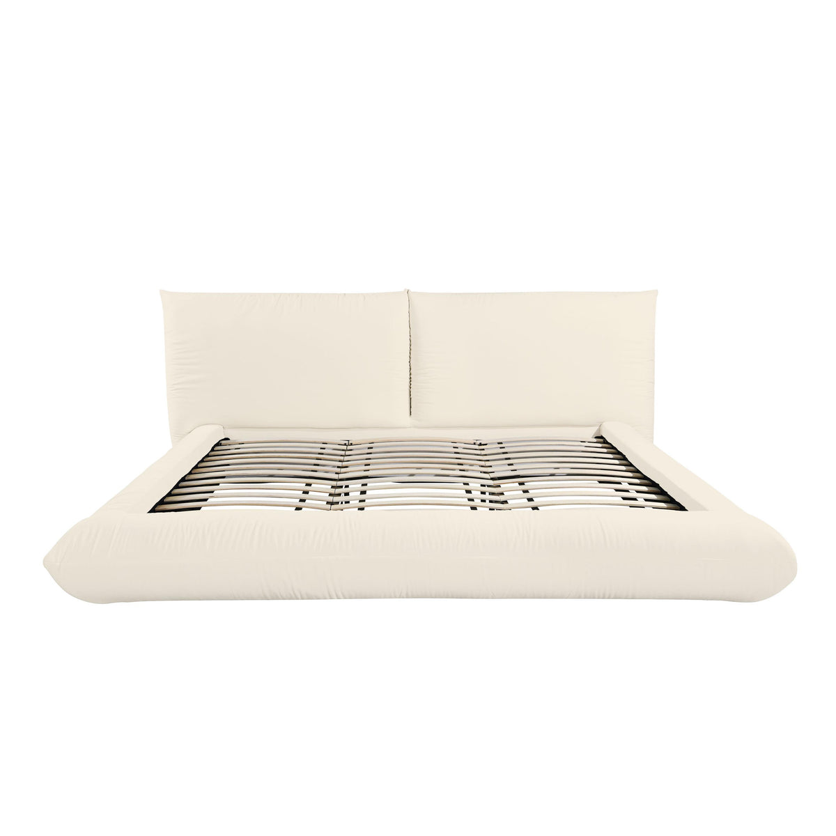 TOV Romp Cream 100% Recycled Linen King Bed