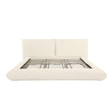 TOV Romp Cream 100% Recycled Linen King Bed