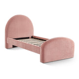 TOV Moon Rose Upcycled Chenille Twin Bed