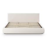 TOV Isla Cream Upcycled Linen King Bed