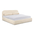 TOV Murielle Cream Heavy Knubby Boucle King Bed