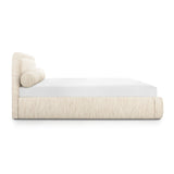 TOV Murielle Cream Heavy Knubby Boucle Queen Bed