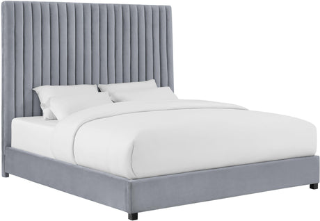 TOV Arabelle Grey Bed in King