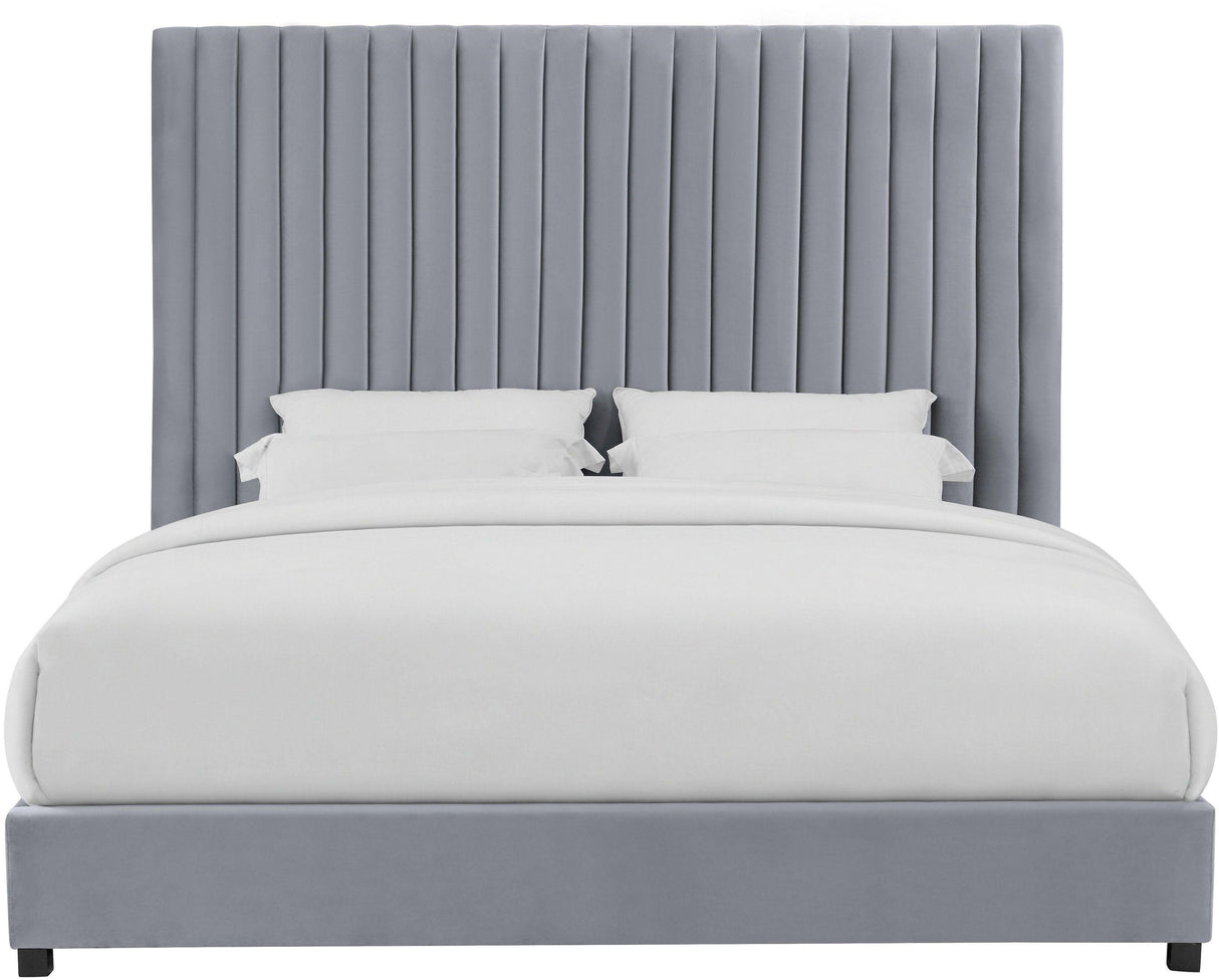 TOV Arabelle Grey Bed in King