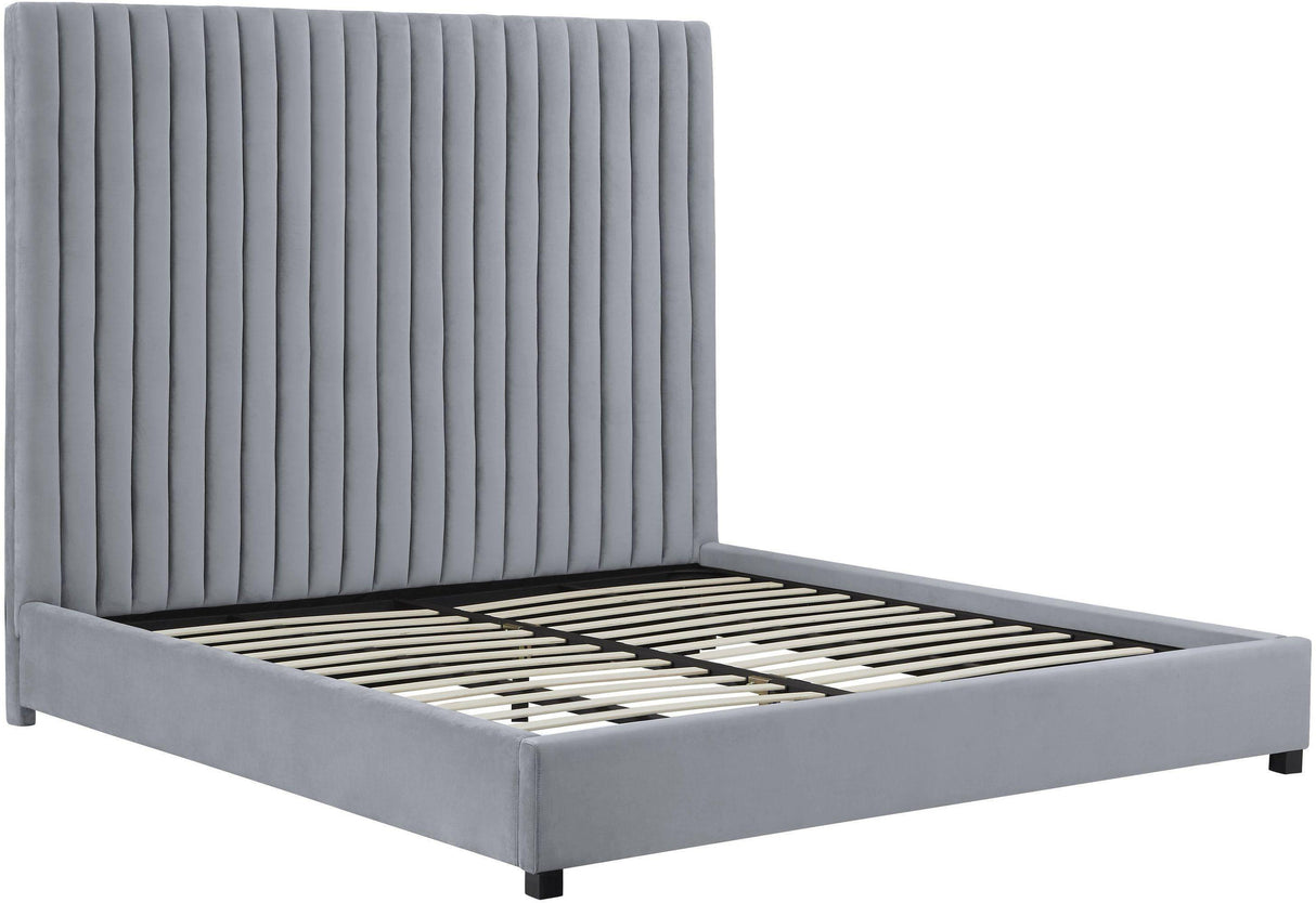 TOV Arabelle Grey Bed in King