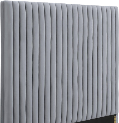 TOV Arabelle Grey Bed in King