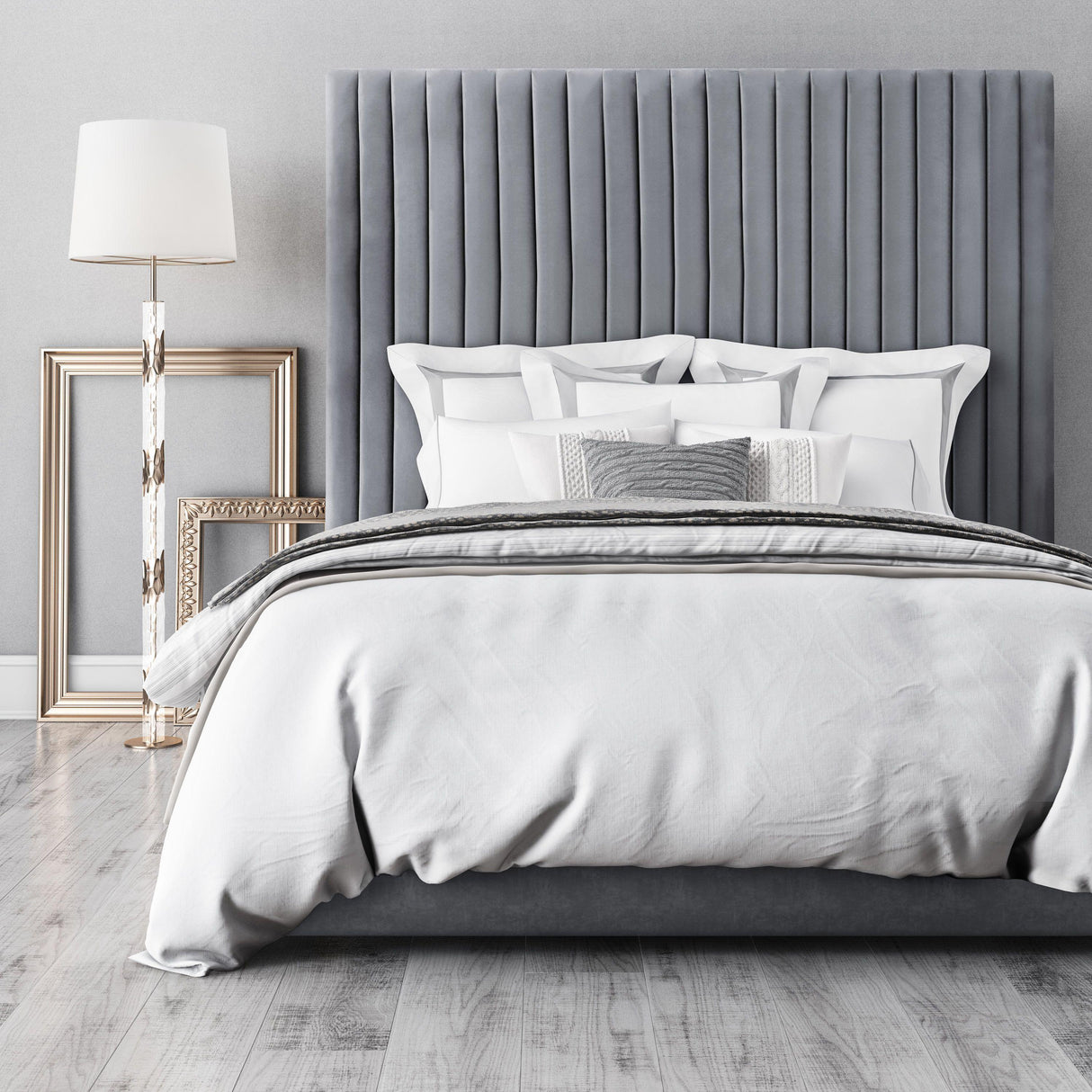 TOV Arabelle Grey Bed in Queen