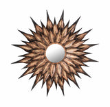 TOV Sunflower Antique Wall Mirror