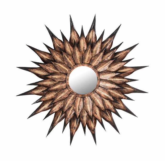 TOV Sunflower Antique Wall Mirror