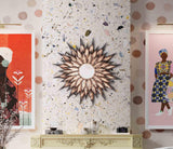 TOV Sunflower Antique Wall Mirror