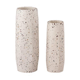 TOV Terrazzo White Vase - Small Skinny