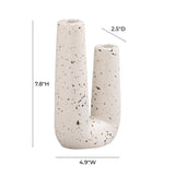 TOV Terrazzo Novelty Tube Vase