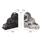 TOV White-Black Bookends - Set of 2