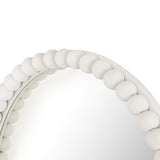 TOV Baria White Wooden Mirror