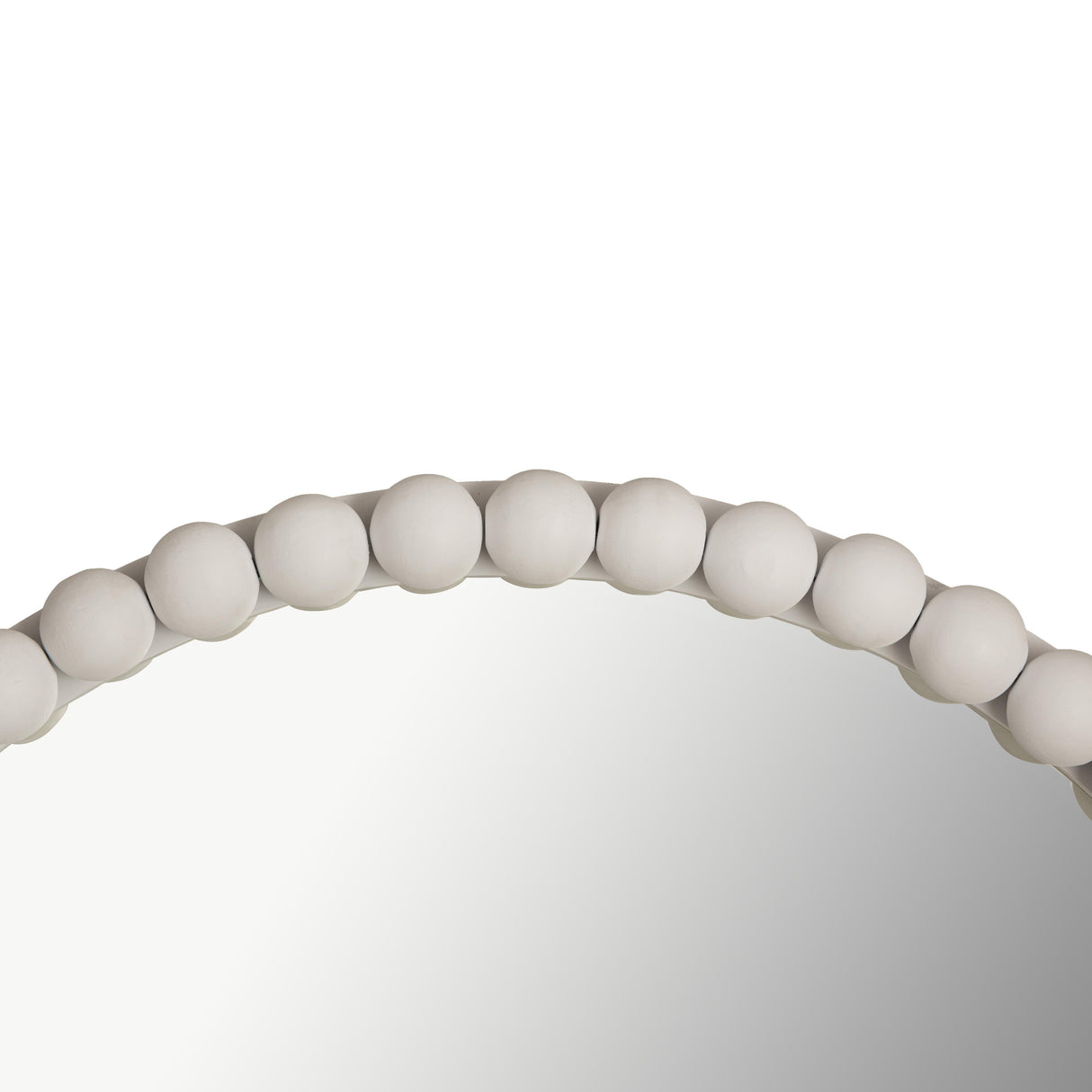 TOV Baria White Wooden Mirror