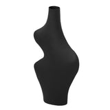 TOV Tarri Black Steel Vase