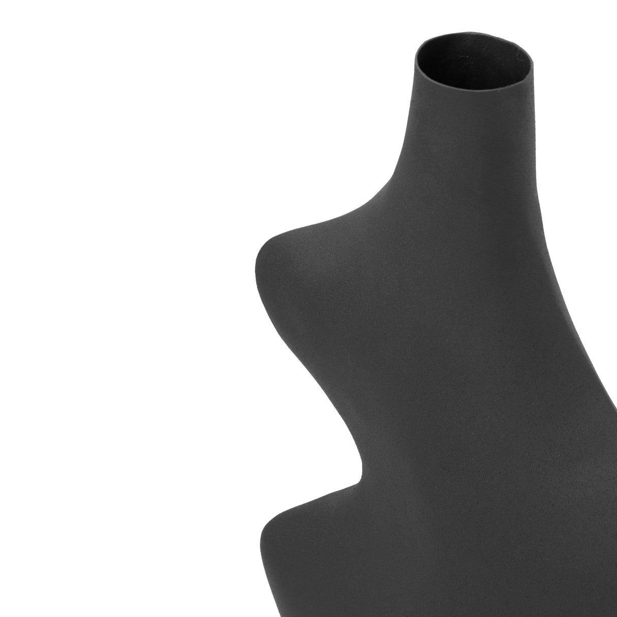 TOV Tarri Black Steel Vase