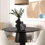 TOV Tarri Black Steel Vase