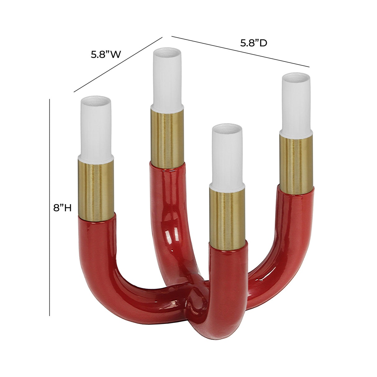 TOV Kaonashi Burgundy Candelabra