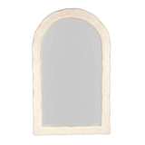 TOV Kaia Cream Textured Floor Mirror