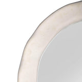 TOV Kaia Cream Textured Floor Mirror