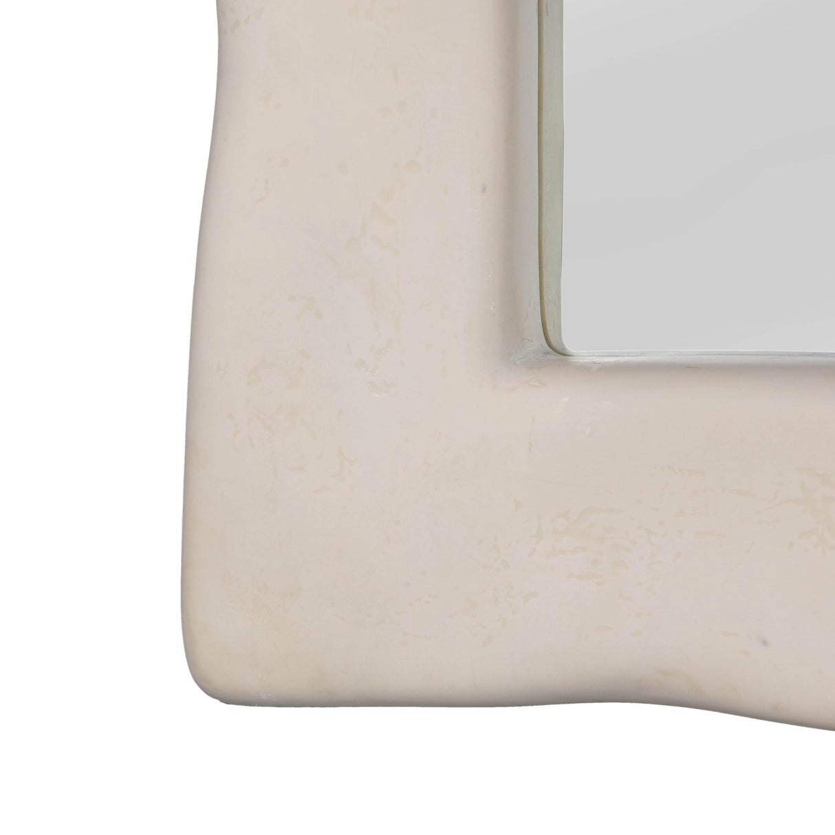 TOV Kaia Cream Textured Floor Mirror