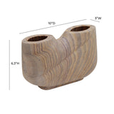 TOV Saava Rainbow Stone Vase