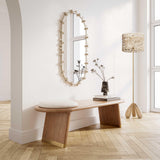 TOV Samma Grey Marble Vase - Medium